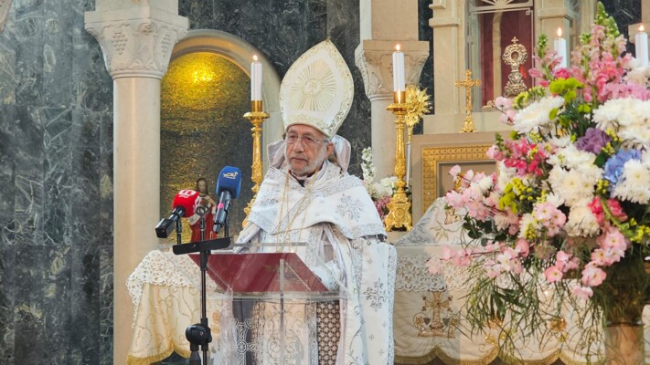 البطريرك ميناسيان في قداس الفصح: لبنان الذي نريده هو لبنان الرسالة لبنان العيش الواحد في تنوعه