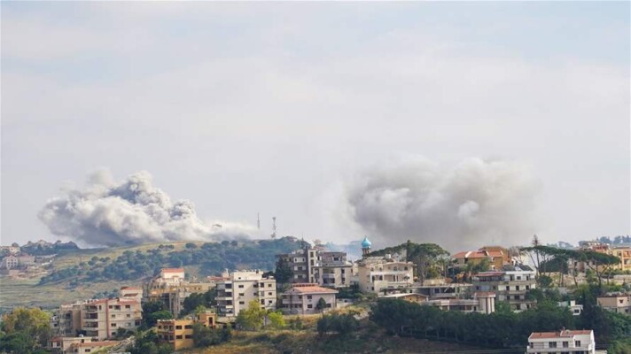 غارة بين مليخ واللويزة بمنطقة جزين