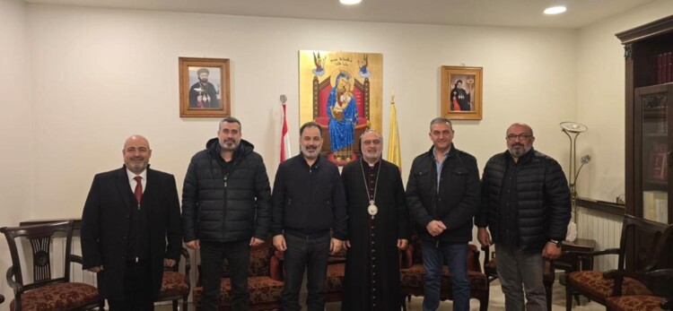 جولة لرئيس بلدية زحلة على أساقفة المدينة للتباحث حول المستجدات التي تخص مدينة زحلة