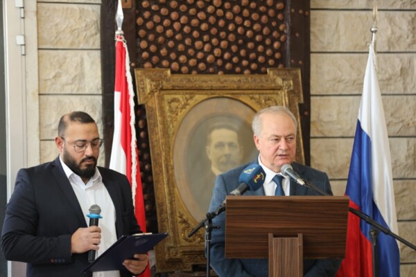 احتفال في الشويفات بيوم العامل الدبلوماسي الروسي وتكريم القنصل ألكسي كروغلوف بحضور السفير روداكوف