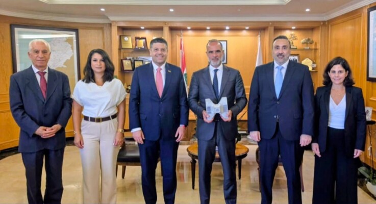 رسامني تابع مع معوض والبعريني شؤونا إنمائية واستقبل وفد مجلس إدارة مرفأ بيروت