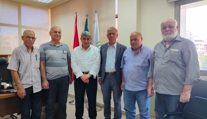 طليس بحث مع البقاعي بقضايا قطاع النقل وموضوع ملكية الفلسطينيين للوحات عمومية