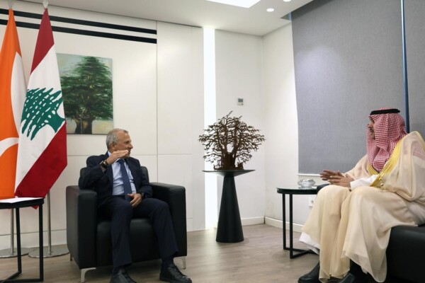 باسيل استقبل السفير السعودي وبحث معه الأوضاع العامة في لبنان والمنطقة