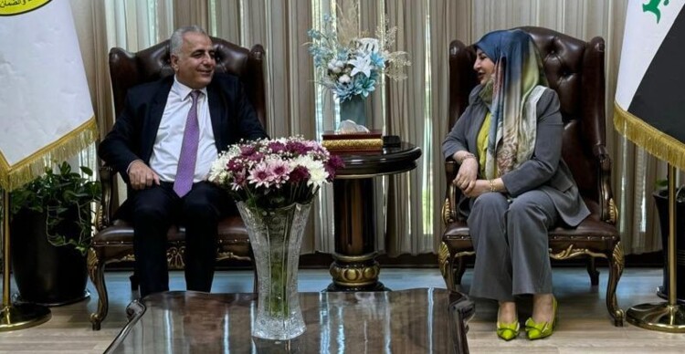 كركي زار دائرة التقاعد والضمان في العراق وتوافُق على تفعيل وتعزيز أطر التعاون