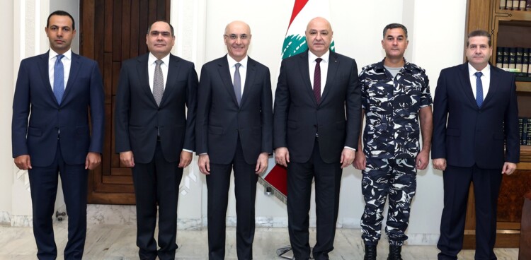 الحجار زار الرئيس عون: التعاون كامل مع الدول العربية والصديقة بموضوع مكافحة المخدرات