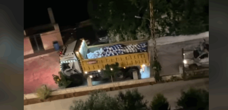 قوى الأمن ضبطت شاحنة محملة بكميات كبيرة من المخدرات في بخعون- الضنية وأوقفت شخصين