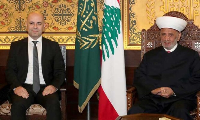 حاصباني سلّم دريان دعوةً لإفطار معراب: لإجراء الانتخابات بموعدها وإقرار القوانين الإصلاحية