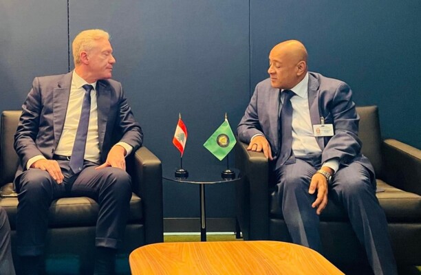 أمين مجلس التعاون الخليجي التقى رجي في نيويورك واقترح تنظيم منتدى للتجارة والاستثمارفي بيروت خلال 2026