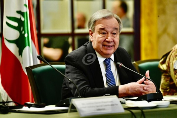 غوتيريس حذر من تصاعُد الصراع في الشرق الأوسط إلى حرب أوسع: لوقف الهجمات على ايران