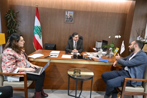 مرقص التقى وفداً من "UNDP" لإطلاق الحملة الوطنية لتعزيز التضامن تحت شعار "سوا منضل بخير"