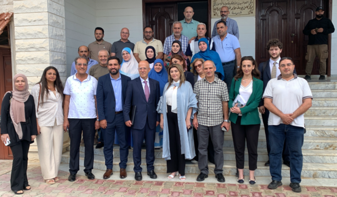 وزارة التنمية الإدارية نظمت لقاءات تشاورية في النبطية ضمن مشروع "إعادة تكوين إدارات الدولة 2030"