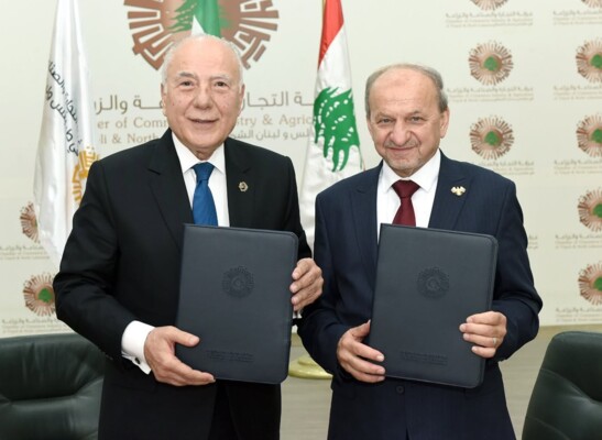 غرفتا طرابلس ودمشق وقعتا مذكرة تفاهم لتعزيز التعاون الاقتصادي بين لبنان وسوريا