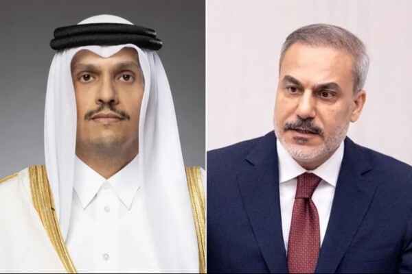 وزيرا خارجية قطر وتركيا بحثا جهود خفض التصعيد في المنطقة وضمان حرية الملاحة البحرية