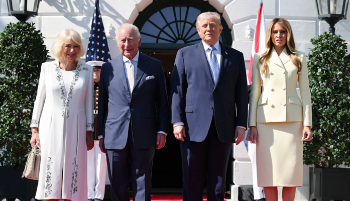 الرئيس الأميركي استقبل ملك بريطانيا في البيت الأبيض بمستهل زيارة دولة تستمر 4 أيام