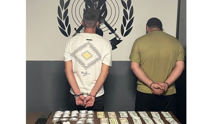 قوى الأمن: توقيف مروجَي مخدرات بالجرم المشهود في جونية وضبط كمية منها في حوزتهما