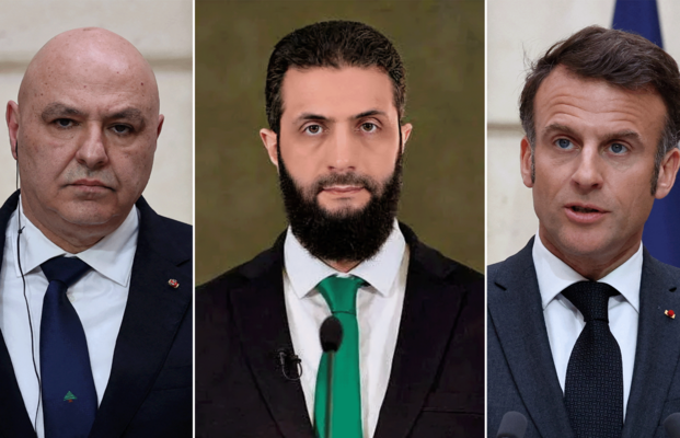 عون والشرع وماكرون تشاوروا خلال اتصال ثلاثي بالأوضاع الراهنة وقيّموا ما يجري من تصعيد أمني