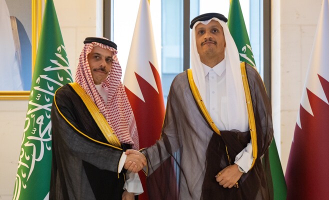 وزير خارجية قطر لنظيره السعودي: ندعم مفاوضات أميركا وإيران للتوصل لحلول للقضايا العالقة