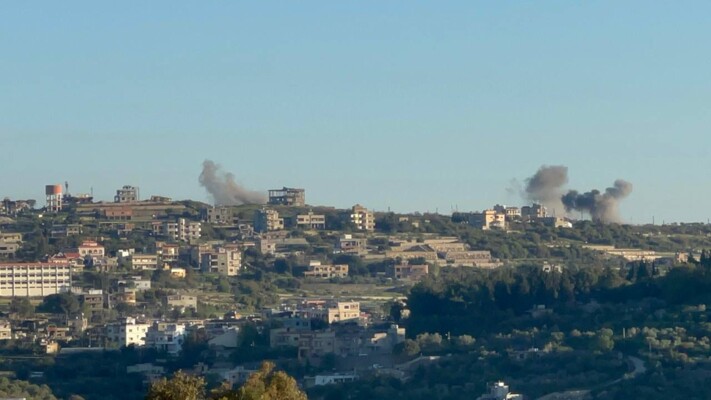 قصف مدفعي اسرائيلي يستهدف أطراف بلدة  ياطر وبيت ليف وطيرحرفا والقرى المحيطة