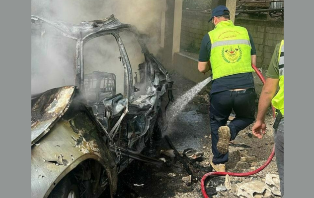 غارة إسرائيلية على مقهى في برج الشمالي وأخرى استهدفت سيارة على طريق البازورية