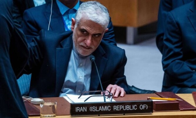 السفير الإيراني لدى الأمم المتحدة: يتعين التزام إسرائيل بوقف إطلاق النار بلبنان واستمرار الهجمات سيزيد الوضع تعقيدا وستكون له عواقب وخيمة