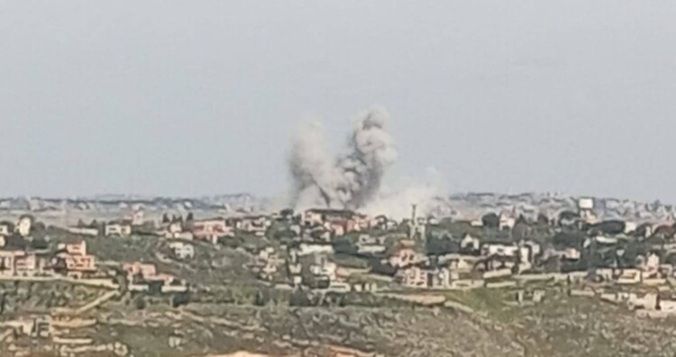 غارة من مسيرة إسرائيلية تستهدف سيارة بمحيط مدينة جزين