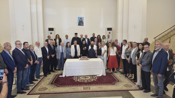 رعية الشويفات للروم الأرثوذكس احتفلت بعيد رؤساء الملائكة وتكريس جرس الكنيسة الجديد