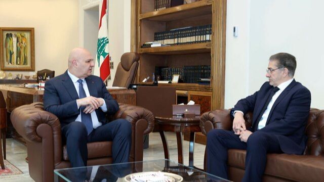 الرئيس عون عرض مع رئيس "ايدال" واقع المؤسسة والجهود لتعزيز دورها واستقبل محفوض