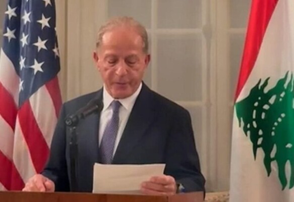 السفير الأميركي: أُشيد بقرار لبنان وإسرائيل الشجاع بفتح قناة حوار في هذه اللحظة الحساسة