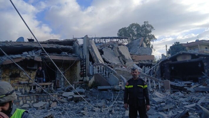 عدوان إسرائيلي دمر منزلا في الدوير