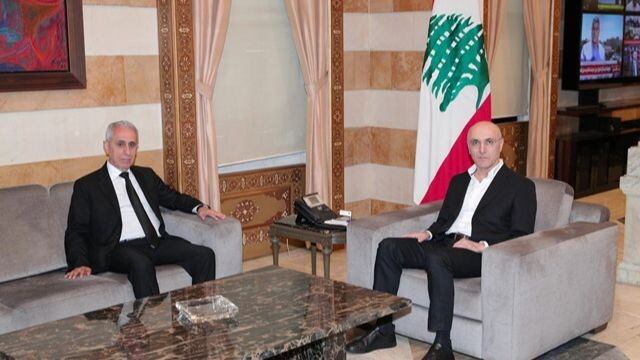 الحجار عرض مع خواجة الاوضاع وأهمية الحفاظ على الأمن والاستقرار