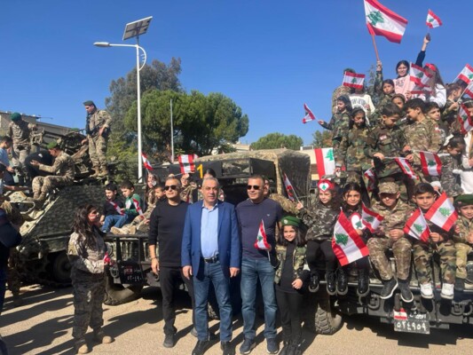بلدية تربل أحيت عيد الاستقلال بمشاركة فوج التدخل السادس في الجيش اللبناني