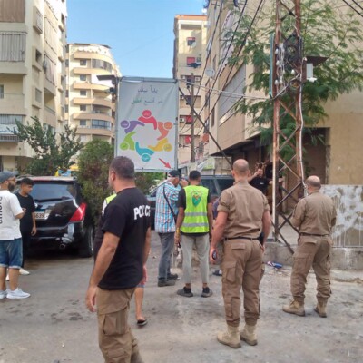 النشرة: شرطة بلدية صيدا تواصل إزالة التعديات والمخالفات في الشوارع العامة