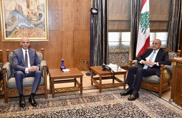 سفير مصر زار بري: نؤكد الكامل رفضنا للمساس بوحدة وسلامة الأراضي اللبنانية