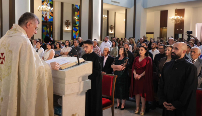 الأب سليمان ترأس احتفال جمعية المرسلين اللبنانيين الموارنة بعيد مار يوحنا الحبيب في غوسطا
