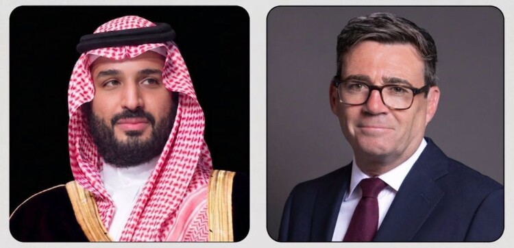 بن سلمان هنأ رئيس وزراء بريطانيا وعرضا مجالات التعاون وسبل تطويرها