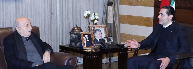 جنبلاط زار الحريري: هناك انتخابات و"جاهزين لكل شي" والجيش يقوم بجهد جبار لناحية حصر السلاح