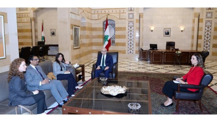 رئيس الحكومة ترأس اجتماعا تابع التحضيرات المتعلقة بعبور النفط الخام والمشتقات النفطية العراقية عبر لبنان