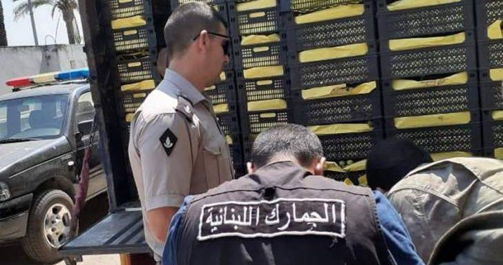 المديرية العامة للجمارك -  صيدا ضبطت أطنانا من المعسل المهرب