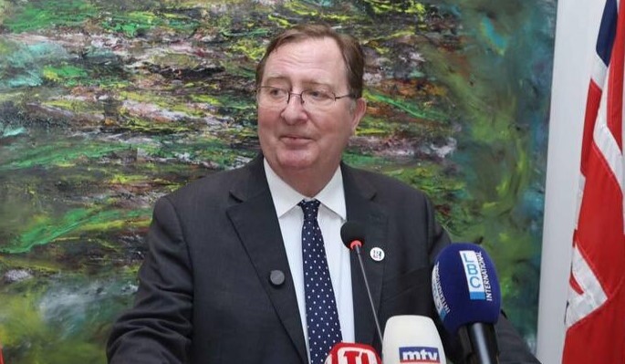 السفير البريطاني: السلام بالشرق الأوسط يحتاج لوقف النار بلبنان وبريطانيا تدعم مسار المفاوضات المباشرة