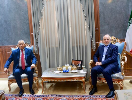 مستشار الأمن القومي العراقي لقاليباف: الدستور العراقي لا يسمح بوجود جماعات مسلحة تهدد أمن دول أخرى