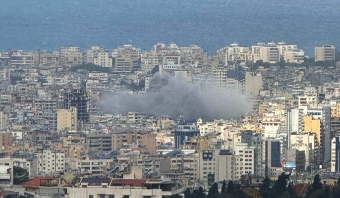 غارة إسرائيلية استهدفت محيط المشرفية لجهة بئر العبد في الضاحية الجنوبية لبيروت