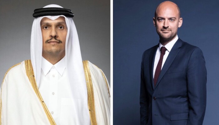 خارجية قطر: رئيس الوزراء القطري تلقى اتصالا من وزير خارجية فرنسا وبحثا تطورات المنطقة خاصة لبنان