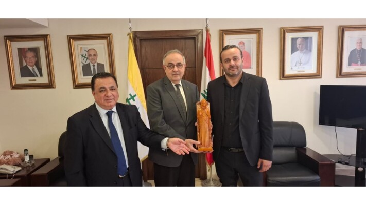 رئيس المجلس العام الماروني بحث في تعزيز التعاون الإنساني والصحي مع منظمة NOHE