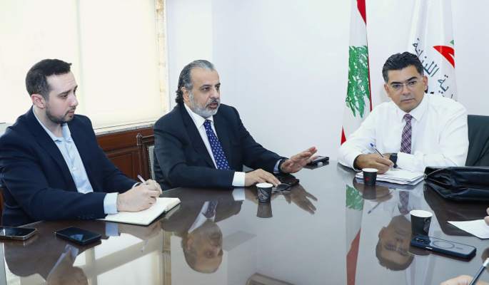 مرقص استقبل الأمين العام لملتقى الاعلام العربي تحضيرا لفعاليات المؤتمر في بيروت