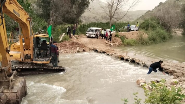 بلدية بدياس تعمل على استحداث ممر عند ضفاف الليطاني لتسهيل عودة النازحين