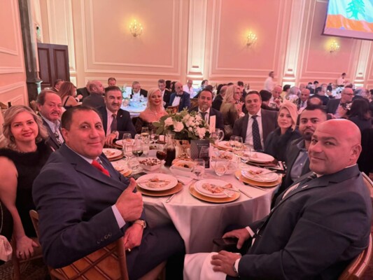 الجمعية اللبنانية الأميركية للديمقراطية شاركت في عشاء الجامعة اللبنانية الثقافية لتكريم رجل الأعمال اللبناني نجاد فارس