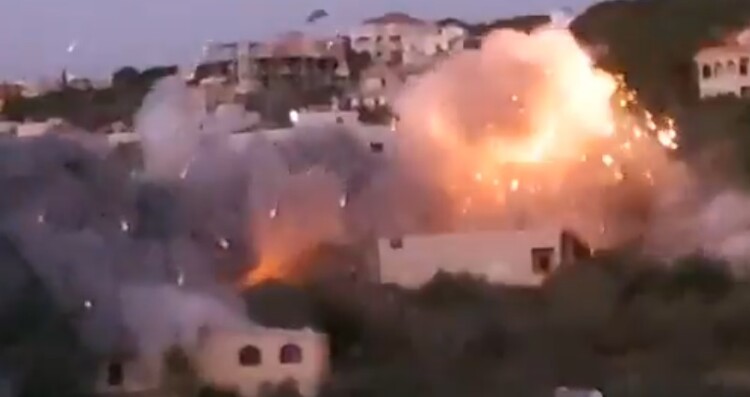 "النشرة": الطيران الحربي الإسرائيلي شنّ غارة على بلدة عيناتا