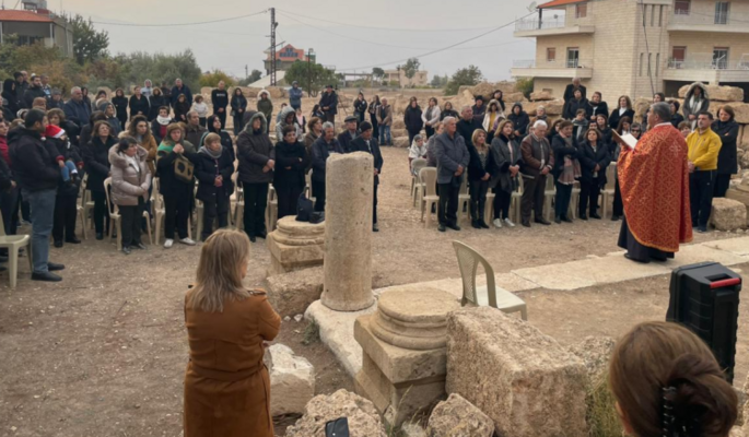 رعية القديسة بربارة في رأس بعلبك احتفلت بعيد شفيعتها