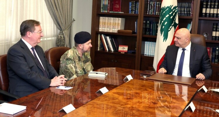 ألغرين: سنواصل دعم الجيش اللبناني والجهود البريطانية مستمرة لمنع اتساع رقعة النزاع بلبنان