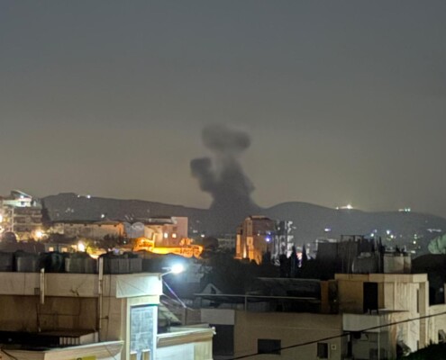 غارة إسرائيلية استهدفت المنطقة الواقعة بين النبطية الفوقا وكفرتبنيت وقصف مدفعي على وادي السلوقي
